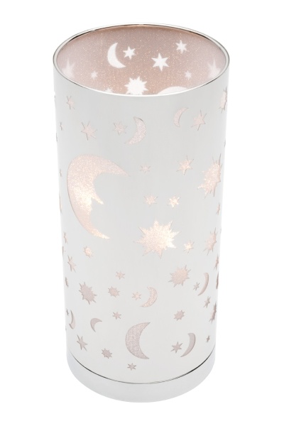 Star light chrome lamp – дизайнерская лампа, создающая эффект звездного неба в мультяшном стиле