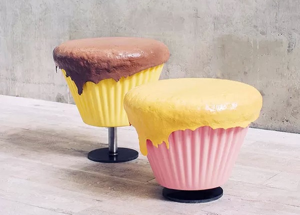 Дизайнерский табурет-'пирожное' из серии Sweeties Collection от Boggy Chan