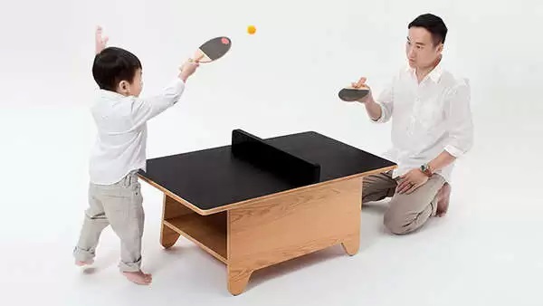 Необычный столик для игры в пинг-понг от Mike Mak
