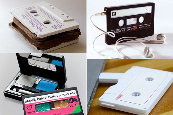 Оригинальные предметы быта в форме аудиокассеты