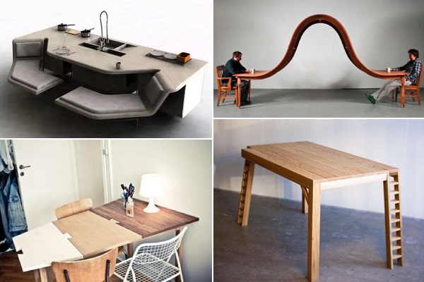 Необычные и оригинальные дизайнерские столы (29 фото)