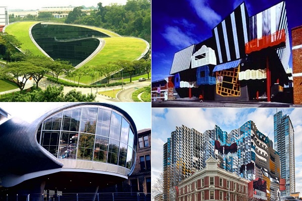 Примеры самых креативных и современных университетских зданий со всего мира
