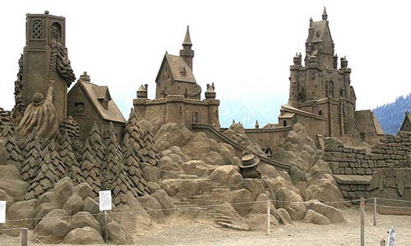 Песчаный замок Rapunzel’s castle