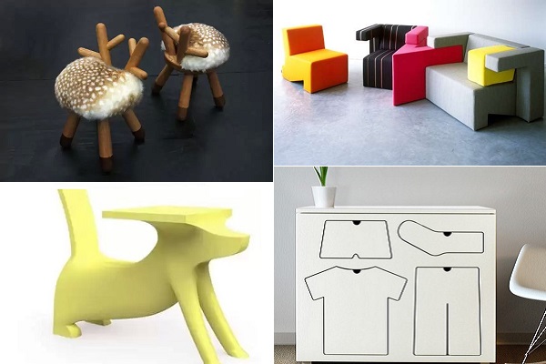Яркая и забавная детская мебель от современных дизайнеров