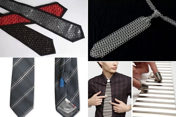 Дизайнерские галстуки, призванные облегчить жизнь офисных работников