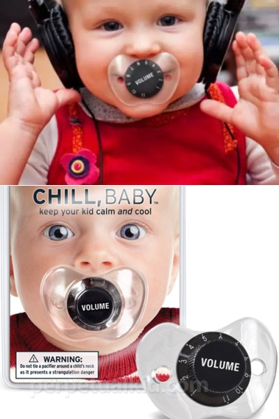 Volume Control Baby Pacifier - оригинальная пустышка-'регулятор громкости'