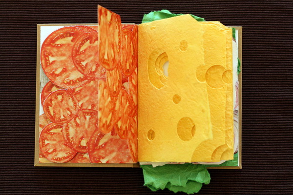 несъедобная книга-сэндвич от Pawel Piotrowski