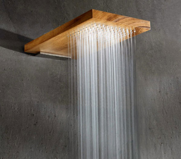 деревянный душ