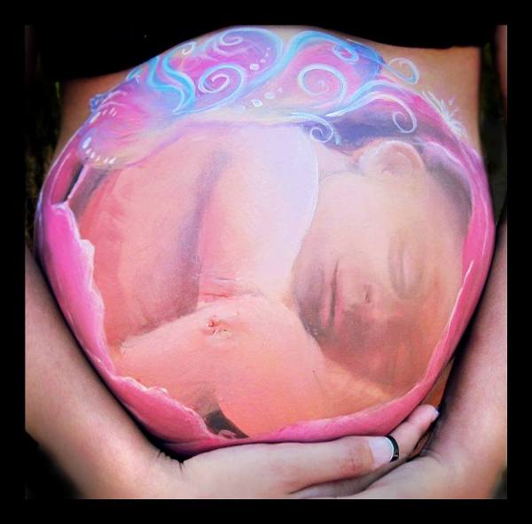 Красивые рисунки для беременных.