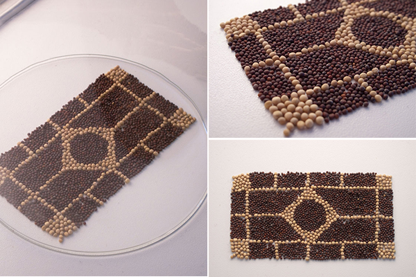 Коллекция оригинальных ковров, созданных из необычных материалов