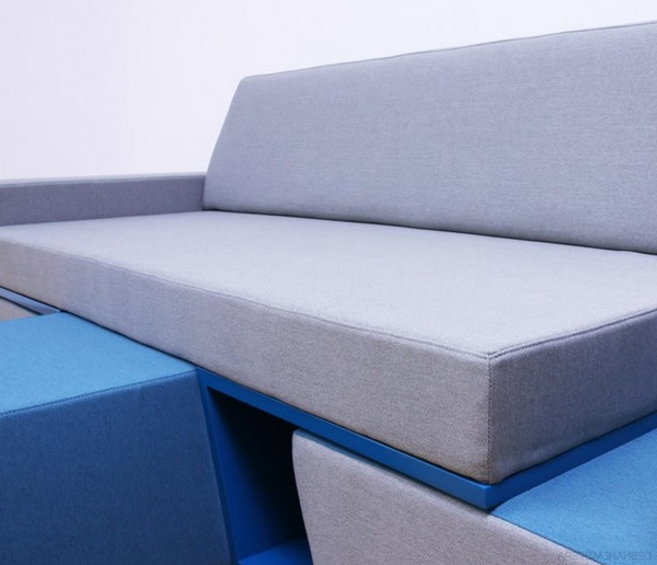 Многофункциональная мебель Prime Sofa: диван, 2 кресла, журнальный стол 