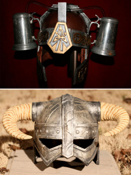 средневековый шлем для байкера