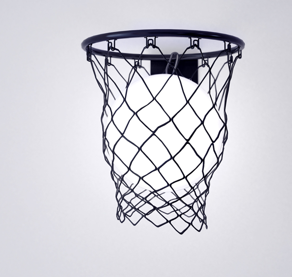 Light Ball: светильник - баскетбольный мяч