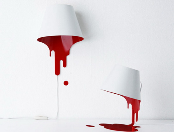 «Жидкая лампа» от kyouei design