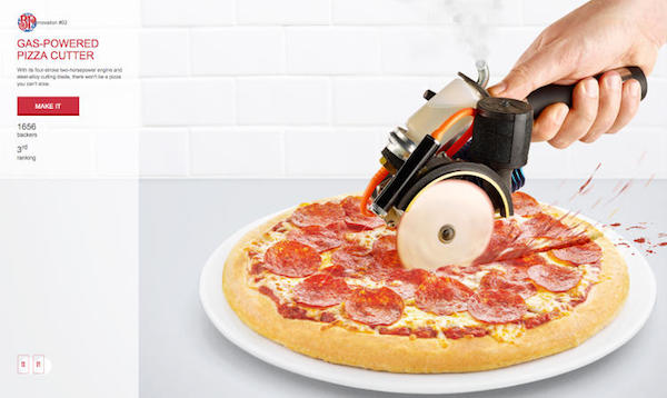 Нож для пиццы.
