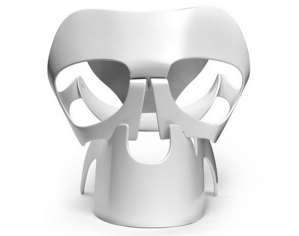 Оригинальный стул в форме черепа Skull Chair