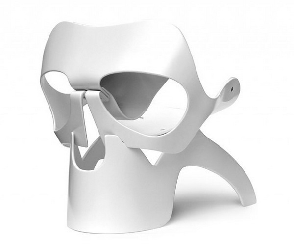 Skull Chair: стул в форме черепа от дизайнера Vladi Rapaport
