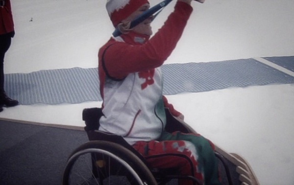 Наталья Водянова в ролике, посвященном открытию паралимпиады