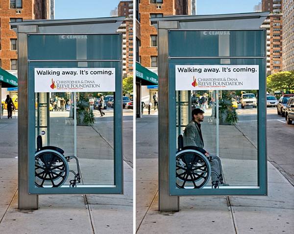 остановка с инвалидным креслом