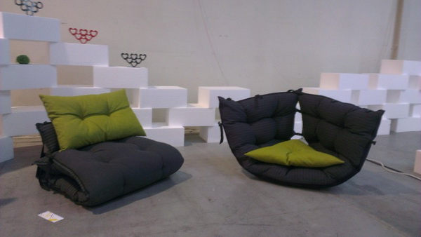 Ted Bed: кровать, диван и кресло-пуф