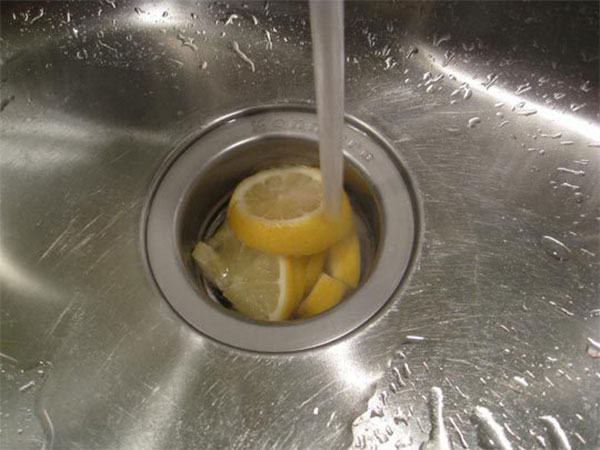 лимон для очистки раковины