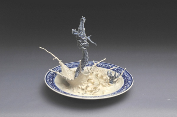 Дракон в тарелке от Johnson Tsang