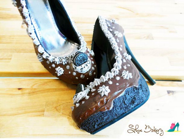 Туфли, нагоняющие аппетит: женская обувь в виде кондитерских изделий.