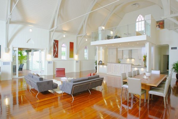 Дом в церкви в Брисбене от Willis Greenhalgh Architects