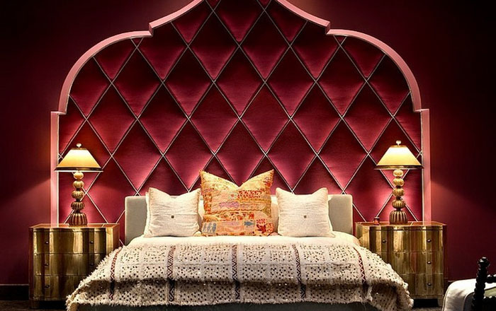 Спальни в марокканском стиле: роскошь красок и современная креативность
