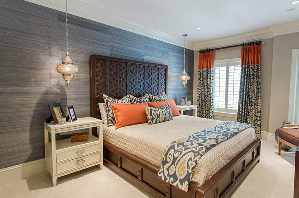Современная спальня по-мароккански от  Lovelace Interiors