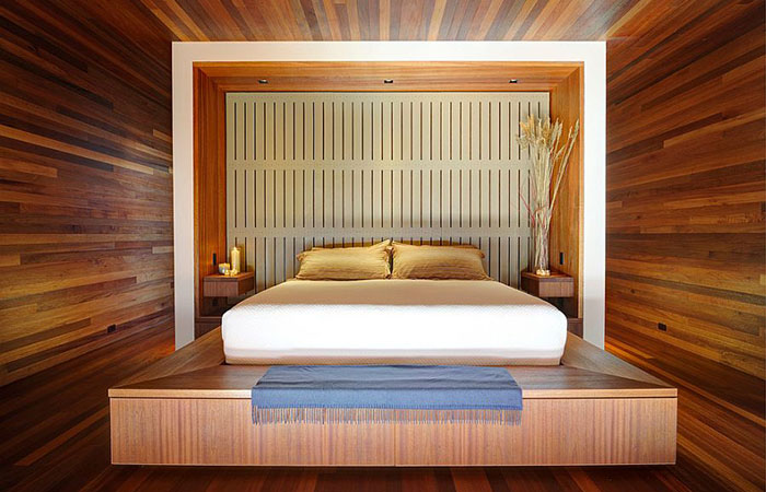 Интерьер спальни от  Bates Masi Architects