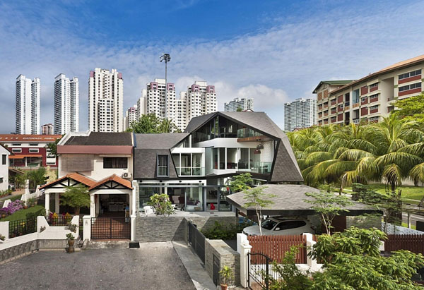 Прелести открытой планировки: роскошная резиденция в Сингапуре 
