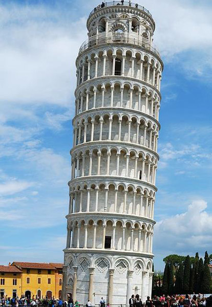  Падающая Пизанская башня (The Leaning Tower of Pisa)