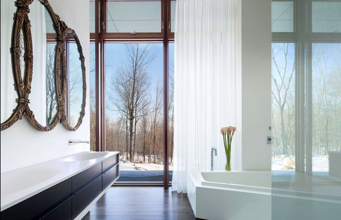 Интерьер ванной комнаты от William Reue Architecture