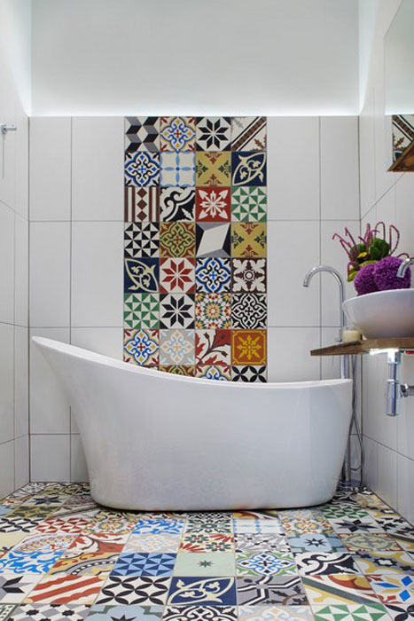 Иньтерьер ванной от Cassidy Hughes Interior Design & Styling