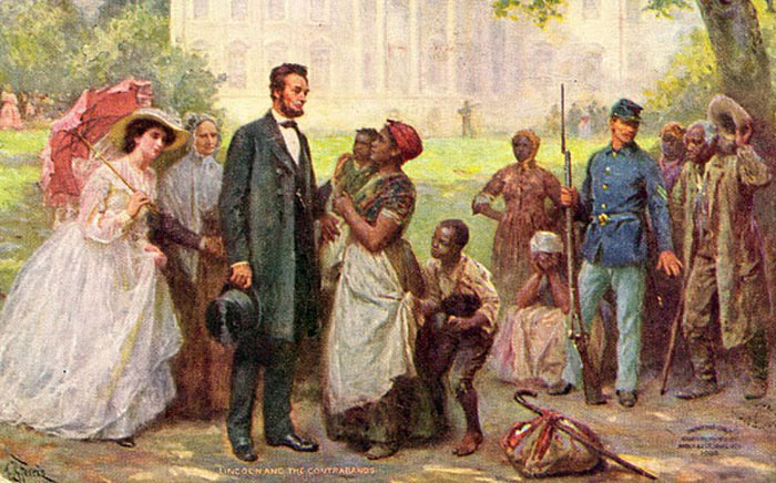 Линкольн и рабы