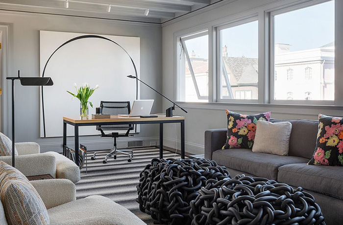Интерьер домашнего офиса от Sutro Architects