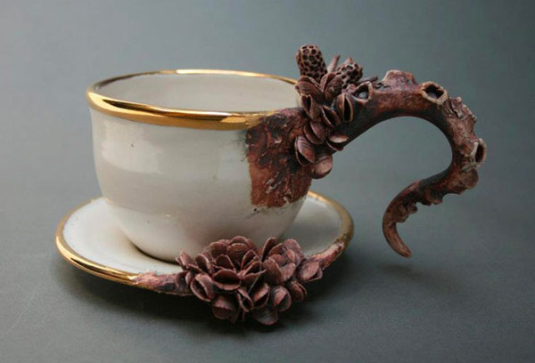 Чашка с щупальцами осьминога