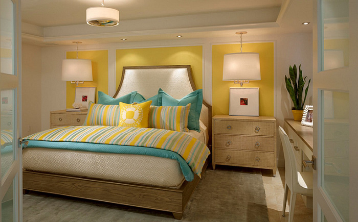 Небольшая спальня от Laura Miller Interior Design