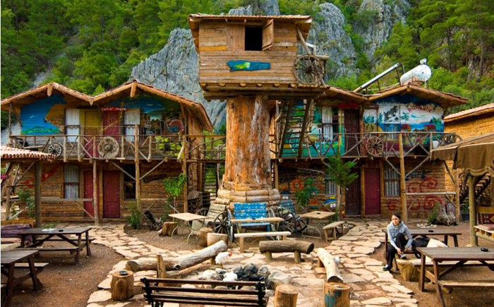 Деревянные домики Kadir’s Tree House, Олимпос, Турция