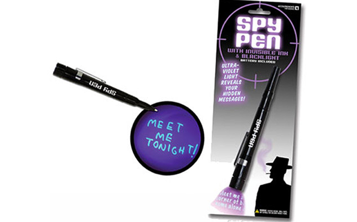 Ручка-шпион “UV”
