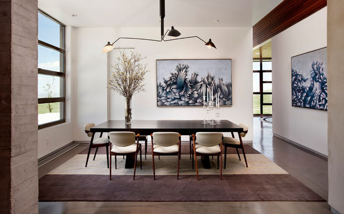 Интерьер столовой от Abramson Teiger Architects