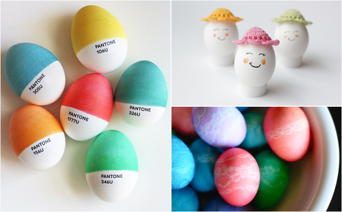 15 вариантов превращения обычных яиц в потрясающее пасхальное украшение