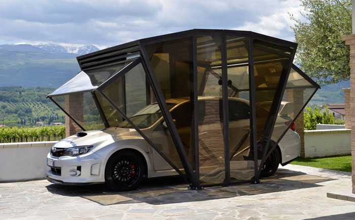 Альтернативный гараж для автомобиля: мультифункциональный Gazebox