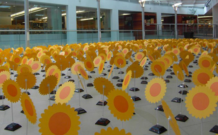 Солнечные цветы Александра Данга