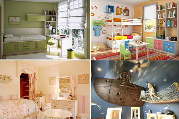 Обзор ярких дизайнерских решений для детской комнаты
