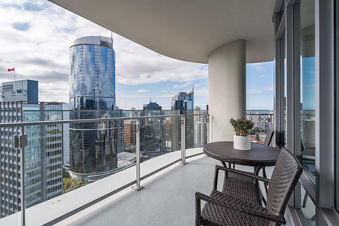 Вид с балкона