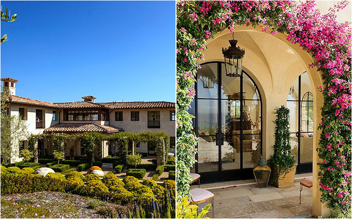 Манящая Тоскана: потрясающий дом в средиземноморском стиле посреди Малибу