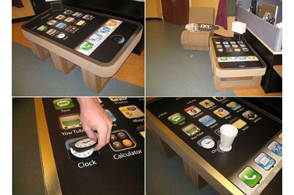 Кофейный столик-айфон