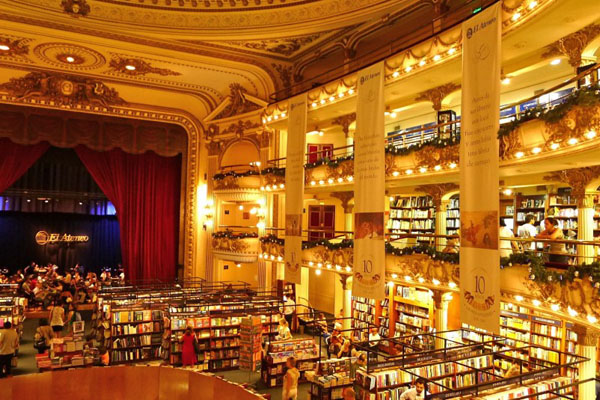 Книжный магазин El Ateneo Grand Splendid  в Буэнос-Айресе